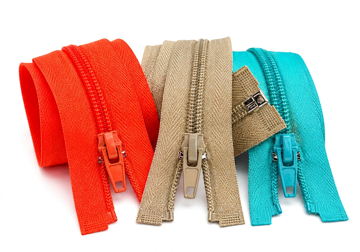 Cremalleras de Nylon